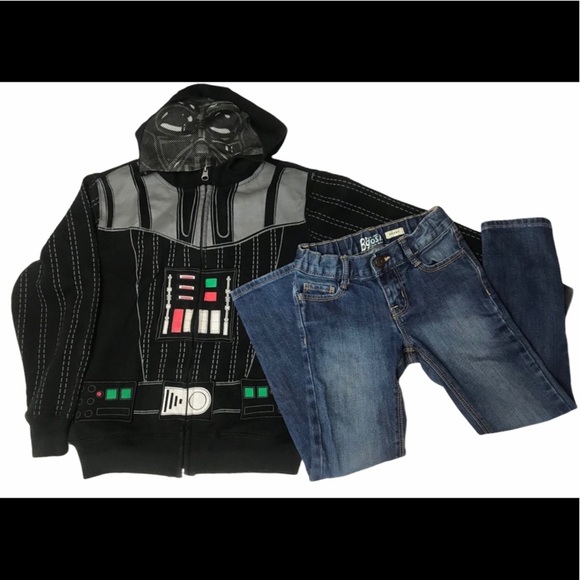 OSHKOSH SKINNY JEANS & STAR WARS hooded sweater - Picture 1 of 15